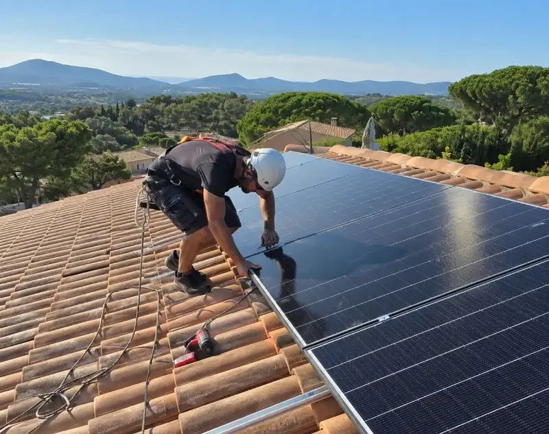 Installateur panneaux solaires Guipel — pose photovoltaïque sur toiture