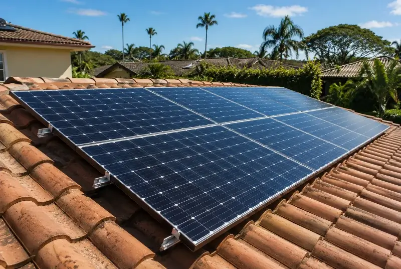 Installation de panneaux solaires à Guipel